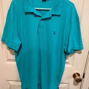U.S. Polo Assn. Turquoise Polo Shirt